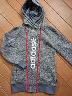 TA Fashion ADIDAS hooded sweat vest grijs melee maat L, Maat 38/40 (M), Adidas, Ophalen of Verzenden, Zo goed als nieuw