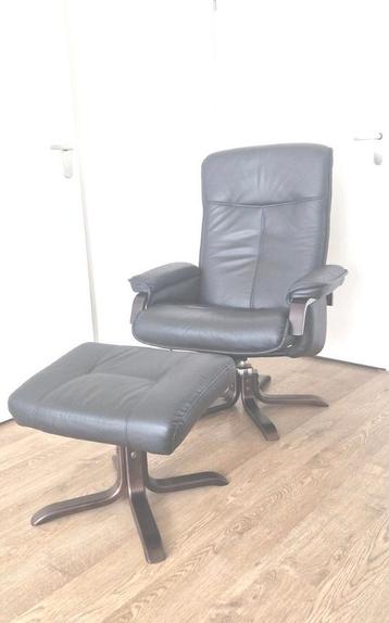 Nieuwe relaxfauteuil (Leer) beschikbaar voor biedingen