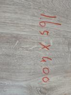 Coupon vinyl houtstructuur 165x400, Ophalen, Nieuw, Minder dan 10 m², Vinyl