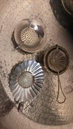 Oude theezeefjes 3x van voor 1950, Ophalen