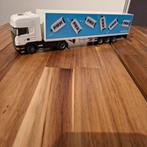 SCANIA TOPLINE R470 & 3 ASSER GESLOTEN TR GEHEEL ECHT WIT., Verzenden, Nieuw, Bus of Vrachtwagen, Lion Toys