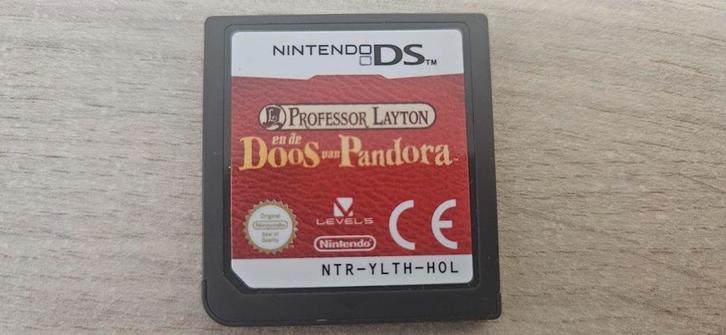 Professor Layton en de Doos van Pandora, Spelcomputers en Games, Games | Nintendo DS, Zo goed als nieuw, 1 speler, Vanaf 7 jaar