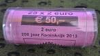 Nederland 2013 rol 25 munten 200 jaar koningkrijk, Postzegels en Munten, Munten | Nederland, Ophalen, Koningin Beatrix, Euro's