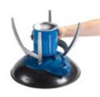 Campinggas, gasflesje, of 1 pits Gaz kookplaat, Caravans en Kamperen, Kampeeraccessoires, Ophalen, Zo goed als nieuw