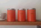 Vintage Voorraadbussen Thee, Koffie, Suiker - Jaren 60/70, Huis en Inrichting, Keuken | Keukenbenodigdheden, Ophalen of Verzenden