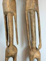 260247 Oud Afrikaans zeldzame paar of Konkomba sculptures, Ophalen of Verzenden