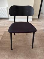 4 VT Wonen zwarte stoelen, Huis en Inrichting, Gebruikt, Zwart, Ophalen of Verzenden, Vier