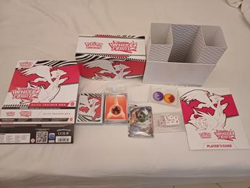 Pokemon White Flare etb zonder packs beschikbaar voor biedingen
