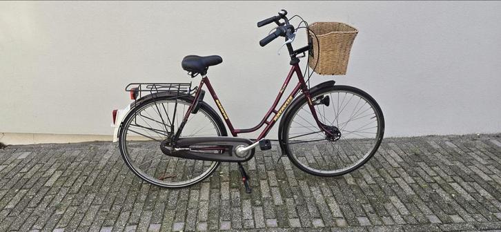 Batavus Damesfiets - Klassieker!, Fietsen en Brommers, Fietsen | Dames | Omafietsen, Gebruikt, 53 tot 56 cm, Handrem, Ophalen of Verzenden