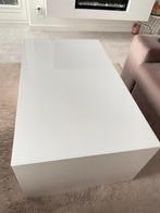 Witte salontafel blok |  Eric Kuster style., Huis en Inrichting, Tafels | Salontafels, 50 tot 100 cm, Minder dan 50 cm, Nieuw