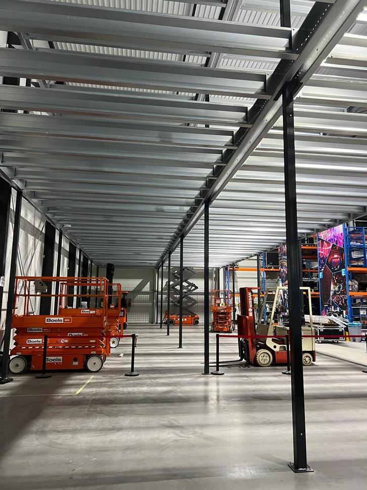 Nieuwe entresolvloer Mega aanbieding 400m2 €58,00 per m2, Zakelijke goederen, Kantoor en Winkelinrichting | Magazijn, Stelling en Opslag