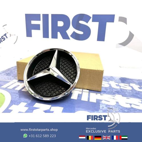 Mercedes STER CHROOM (GRIL) A B C CLA CLS E G GLA GLC GLE GL, Auto-onderdelen, Carrosserie en Plaatwerk, Mercedes-Benz, Gebruikt