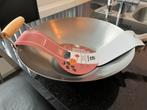 Nieuwe Wokpan - carbonstaal (voor hoge temperaturen), Huis en Inrichting, Keuken | Potten en Pannen, Inductieplaat, Nieuw, Ophalen of Verzenden
