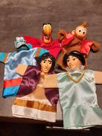 Aladdin handpoppen poppenkastpoppen Disney, Ophalen of Verzenden, Zo goed als nieuw, Pop