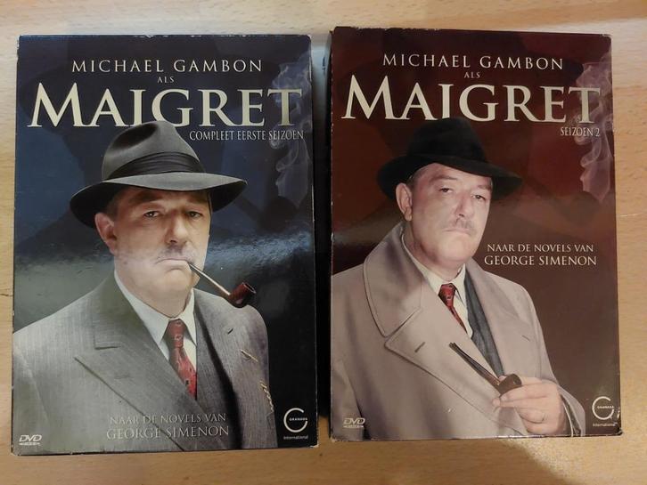 DVD-set Michael Gambon als Maigret, Cd's en Dvd's, Dvd's | Tv en Series, Zo goed als nieuw, Thriller, Boxset, Vanaf 12 jaar, Ophalen of Verzenden