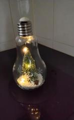 Gloeilamp met kerstdecoratie, Diversen, Kerst, Ophalen of Verzenden