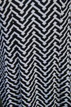 Jurk zwart/ creme Amania M mt 46 Vaste prijs, Amania, Zwart, Maat 46/48 (XL) of groter, Ophalen of Verzenden