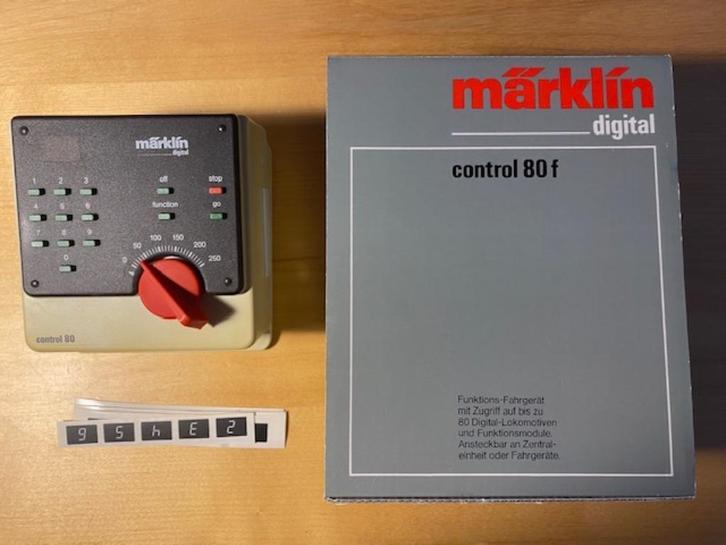 Märklin 6036 - Control 80 f, Hobby en Vrije tijd, Modeltreinen | H0, Nieuw, Transformator of Voeding, Wisselstroom, Märklin, Ophalen of Verzenden