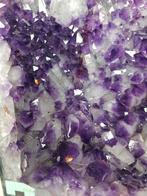 Amethist Geode (Links) met Bergkristal - 23.20kg, Verzamelen, Mineralen en Fossielen, Ophalen