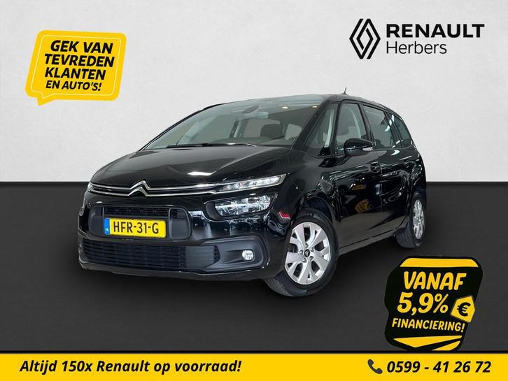 Citroën Grand C4 Spacetourer 1.2 PureTech Cool 7 PERSOONS /, Auto's, Citroën, Bedrijf, Te koop, C4 (Grand) Picasso, ABS, Airbags