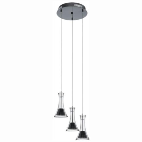 EGLO Musero - Hanglamp - 3 Lichts - Ø350mm, Huis en Inrichting, Lampen | Hanglampen, Nieuw, 75 cm of meer, Kunststof, Metaal, Ophalen of Verzenden