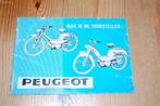 Peugeot instruktieboekje uitgave maart 1967, Fietsen en Brommers, Handleidingen en Instructieboekjes, Ophalen of Verzenden, Gebruikt