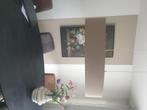 Hanglamp taupe, Overige materialen, Gebruikt, Ophalen of Verzenden, 75 cm of meer