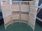2 Rotan Kamerschermen, Huis en Inrichting, Ophalen of Verzenden, Zo goed als nieuw