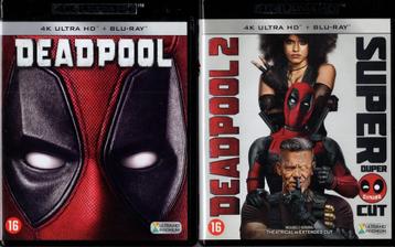 Deadpool 1 + 2 - 4K Ultra HD + Blu-ray - NL uitgaves beschikbaar voor biedingen