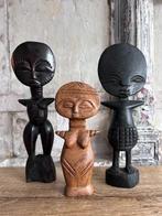 Akuaba ashanti doll - beeldje - vruchtbaarheidspoppetjes, Antiek en Kunst, Ophalen of Verzenden