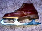 Vintage leren schaatsen maat 41, Overige merken, Gebruikt, Ophalen of Verzenden, Kunstschaatsen