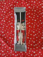 Vintage Kerst sneeuwpop kaarsen, Ophalen of Verzenden, Nieuw