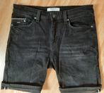 Springfield korte spijkerbroek - slim fit - W32 - zwart, Zwart, W32 (confectie 46) of kleiner, Ophalen of Verzenden, Zo goed als nieuw
