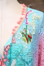 Jurk gekleurd kant Antica Sartoria mt Xl Transp Vaste prijs, Kleding | Dames, Overige kleuren, Maat 46/48 (XL) of groter, Ophalen of Verzenden