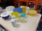 tupperware diverse jaren 70 design retro vintage plastic, Overige typen, Gebruikt, Ophalen of Verzenden