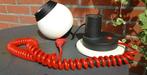 vintage NEWEBA tafellamp -magnetische eyeball- Swiss 70 s, Huis en Inrichting, Lampen | Tafellampen, Metaal, Ophalen of Verzenden