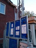 Goederenlift en bouwlift perfecte staat, Doe-het-zelf en Verbouw, Steigers, Ophalen, Gebruikt, Overige typen, Minder dan 2 meter