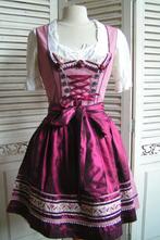 tiroler dirndl jurk schort en blouse maat 36 nr SS 473, Carnaval, Verzenden, Maat 46/48 (XL) of groter, Zo goed als nieuw