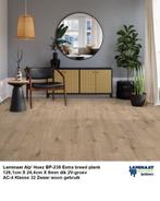 Laminaat Alp D" Huez 24cm breed plank Zwaar woon gebruik , Bruin, 75 m² of meer, Nieuw, Ophalen of Verzenden