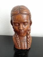 Gipsen vintage jaren 60 beeld, Antiek en Kunst, Ophalen of Verzenden