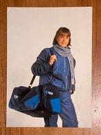 Schaatser Yvonne van Gennip - Aegon. KNSB. 1984/1985., Ophalen of Verzenden, Gebruikt, Foto of Kaart