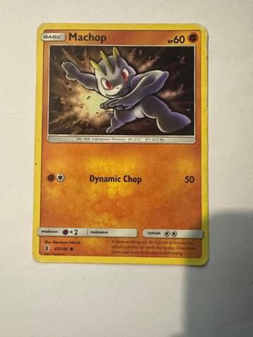 Machop – 063/145 – Guardians Rising beschikbaar voor biedingen