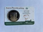 Huwelijkspenning Willem-Alexander en Maxima in Coin Card, Ophalen of Verzenden, Nieuw, Nederland, Overige typen