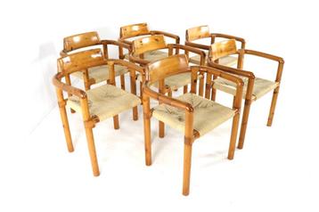 Set 7 stoelen in de stijl van Daumelier vintage gratis bezor beschikbaar voor biedingen
