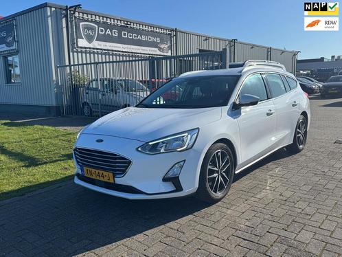 Ford Focus Wagon 1.0 EcoBoost NAV|CRUISE|CARPLAY|TREKHAAK, Auto's, Ford, Bedrijf, Te koop, Focus, ABS, Adaptive Cruise Control