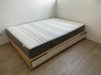 Bed 140X200 cm met 4 ruime lades, Ophalen, Gebruikt, Overige kleuren, Tweepersoons