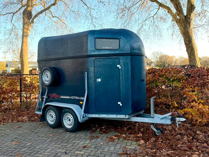 Hotra Polyester Paardentrailer tweepaards / 2-paards tailer, Dieren en Toebehoren, Paarden en Pony's | Overige Paardenspullen