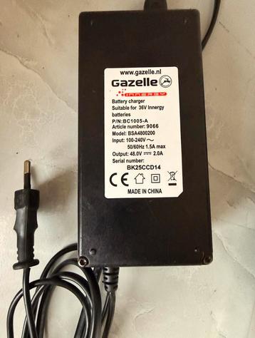 Gazelle Innergy Oplader beschikbaar voor biedingen