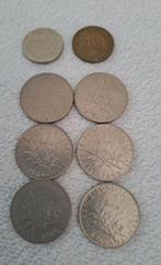 8 Franse munten, jaren 60/70, Ophalen of Verzenden, Frankrijk, Losse munt