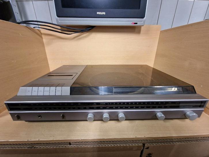 Erres ST1113 LP Platenspeler + Cassette combinatie  - As is, Audio, Tv en Foto, Platenspelers, Gebruikt, Platenspeler, Overige merken